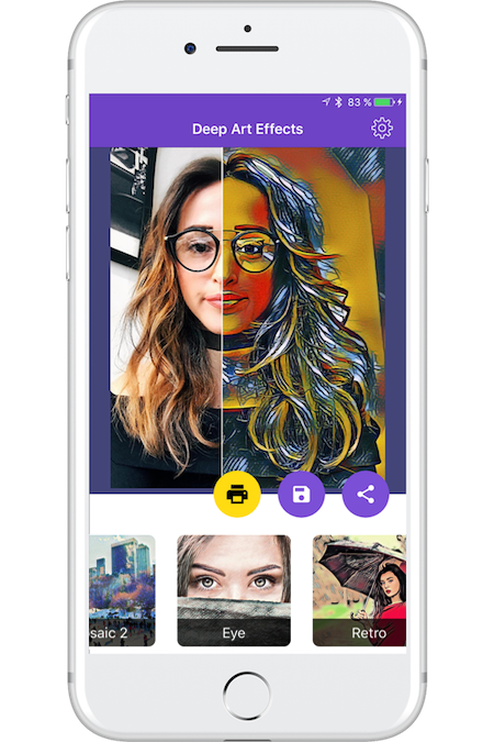 Deep Art Effects on iPhone